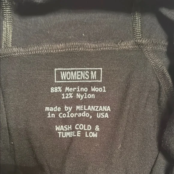 Melanzana Women's Merino Base Hoodie, Size M, BRAND NEW - Picture 4 of 6
